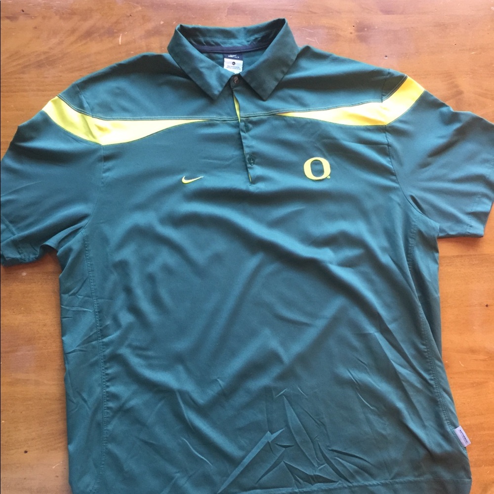 Oregon Ducks Nike Dri-Fit Golf Shirt XL